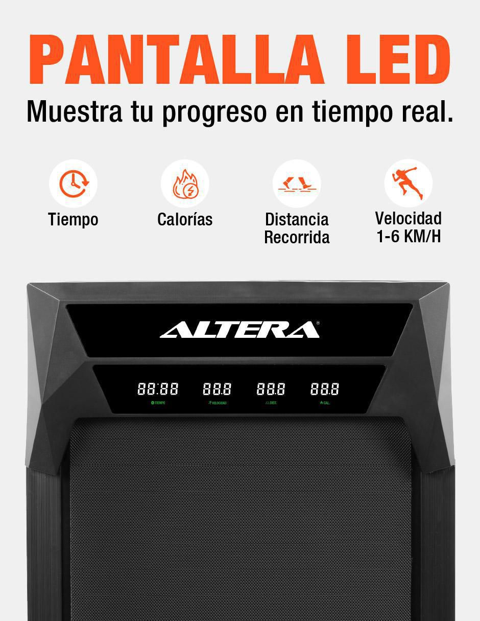 Caminadora casera Altera plegable