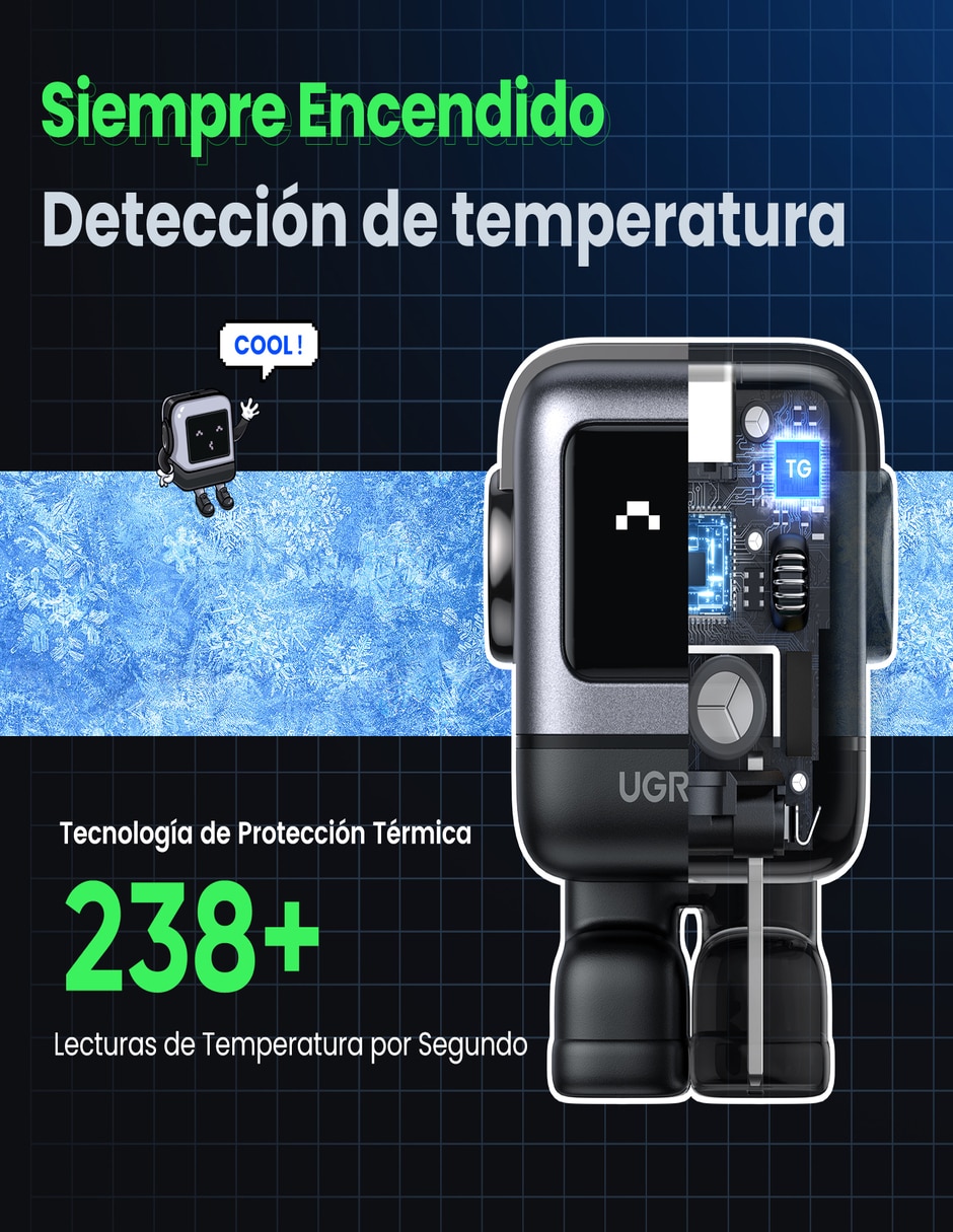 Cargador pared 15570 USB + USB tipo C 12