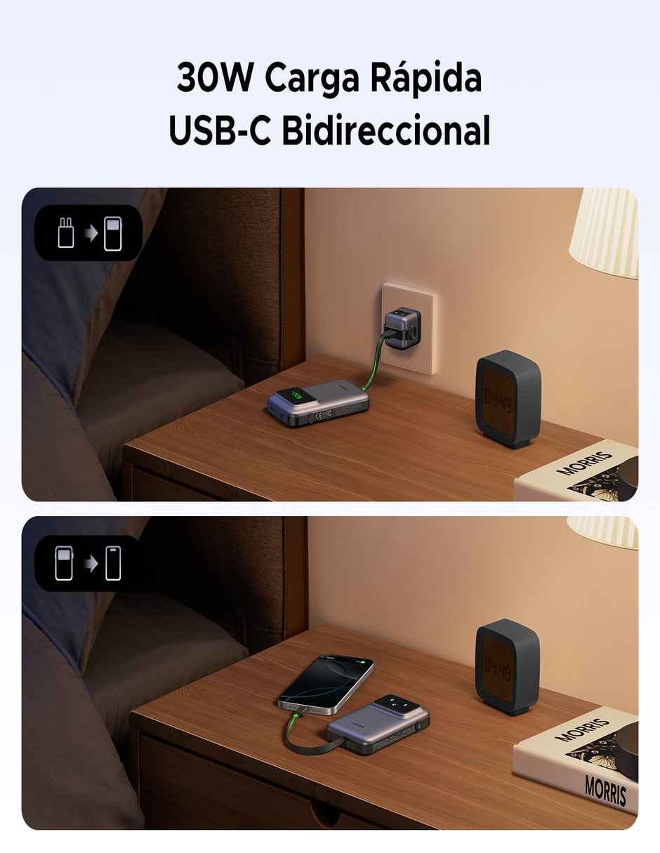 Batería portátil 10000 mAh PB511 6
