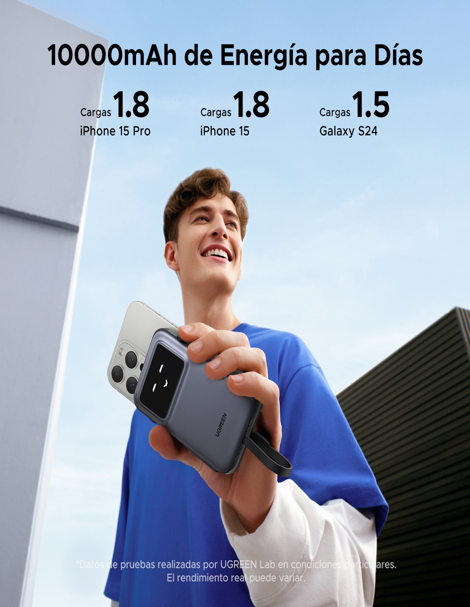 Batería portátil 10000 mAh PB511 4