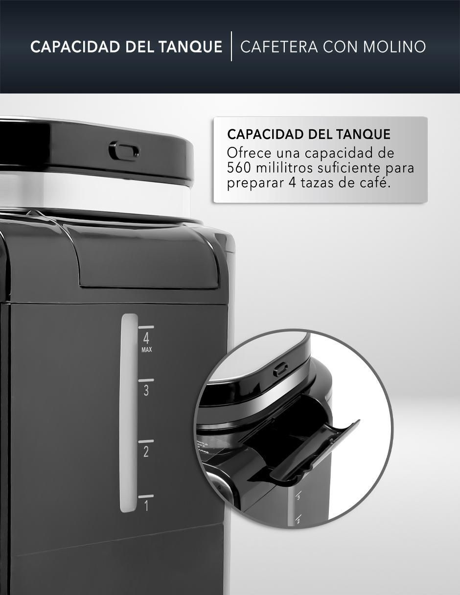 CAFETERA ELÉCTRICA RC-CA, 1.1 L, NEGRO 7