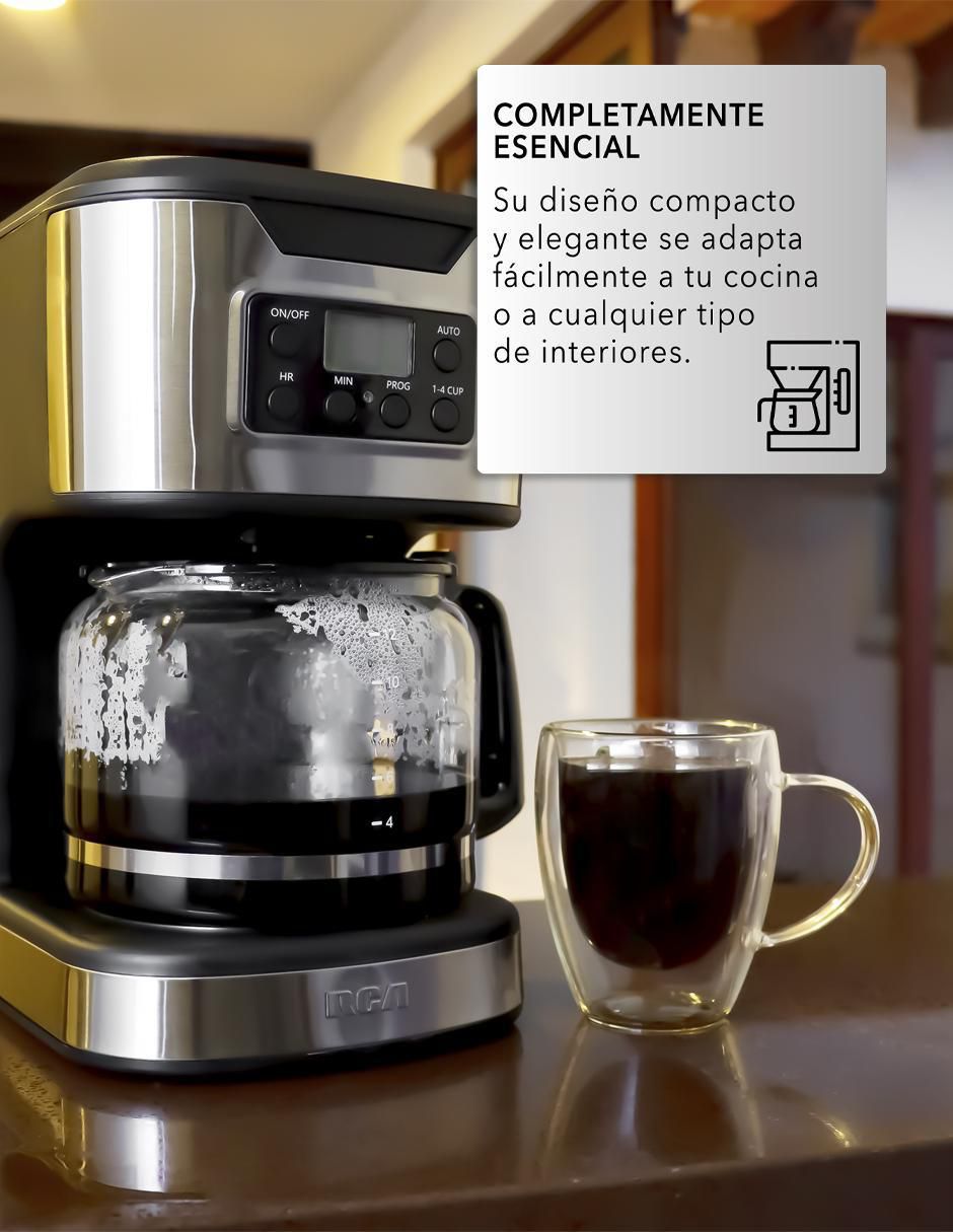 CAFETERA ELÉCTRICA RC-CA, 1.8 L, NEGRO 3