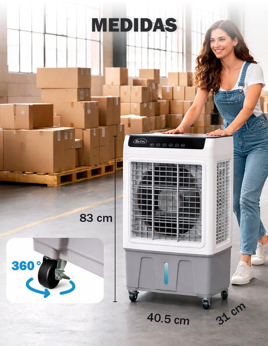 AIRE ACOND PORTATIL ENFRIA, MULTICOLOR3 7