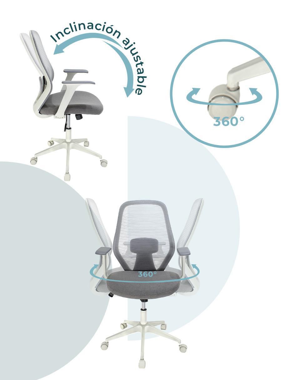 Silla de escritorio Bastia 8349W 4