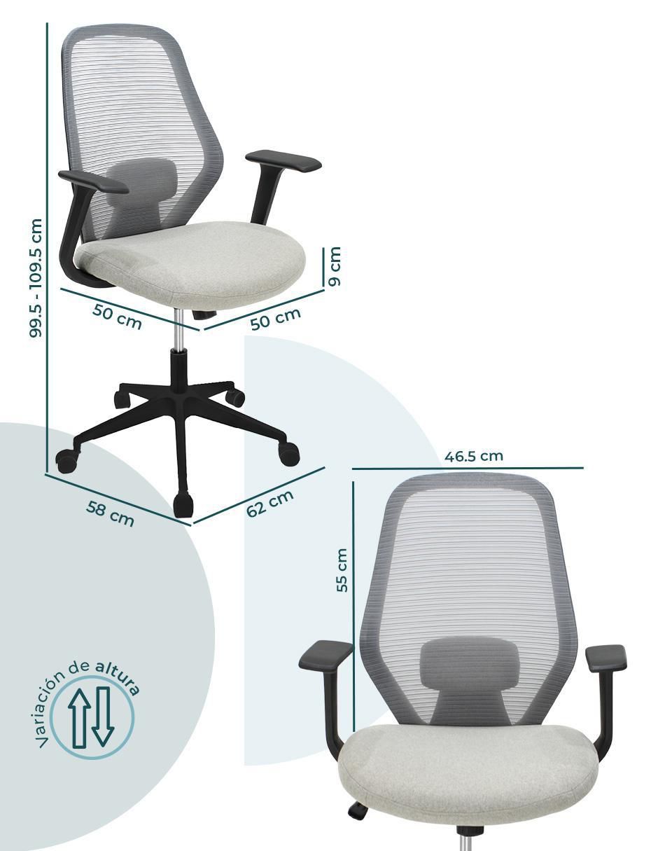 Silla de escritorio Bastia 8349 6