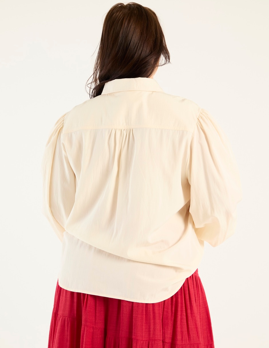 Blusa manga larga para mujer 6