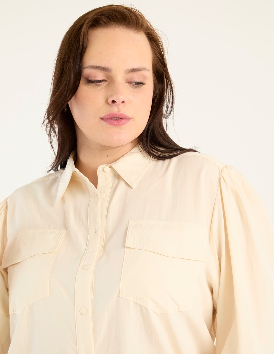 Blusa manga larga para mujer 8