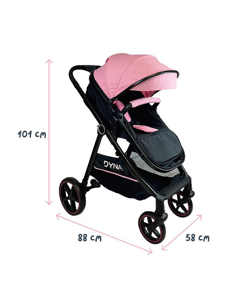 Carriola travel system de acero inoxidable 9