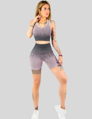 Conjunto entrenamiento Malabis para mujer 2 piezas