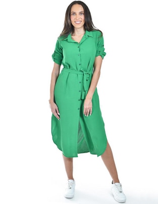 Vestido midi casual para mujer Vestido midi casual para mujer