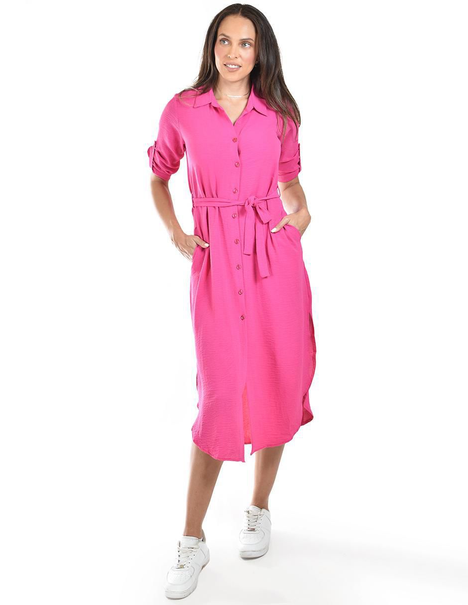 Vestido midi casual para mujer