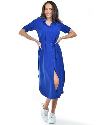 Vestido midi casual para mujer