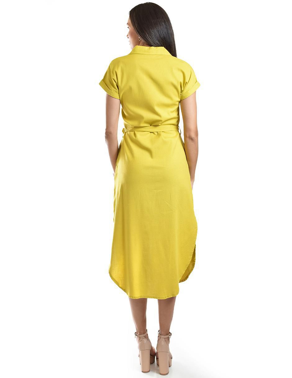 Vestido midi casual para mujer
