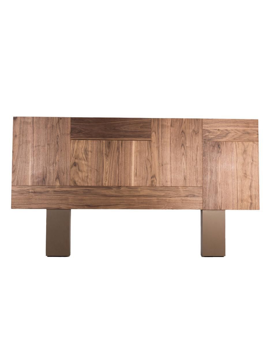 Cama vintage Trra de madera nogal 3