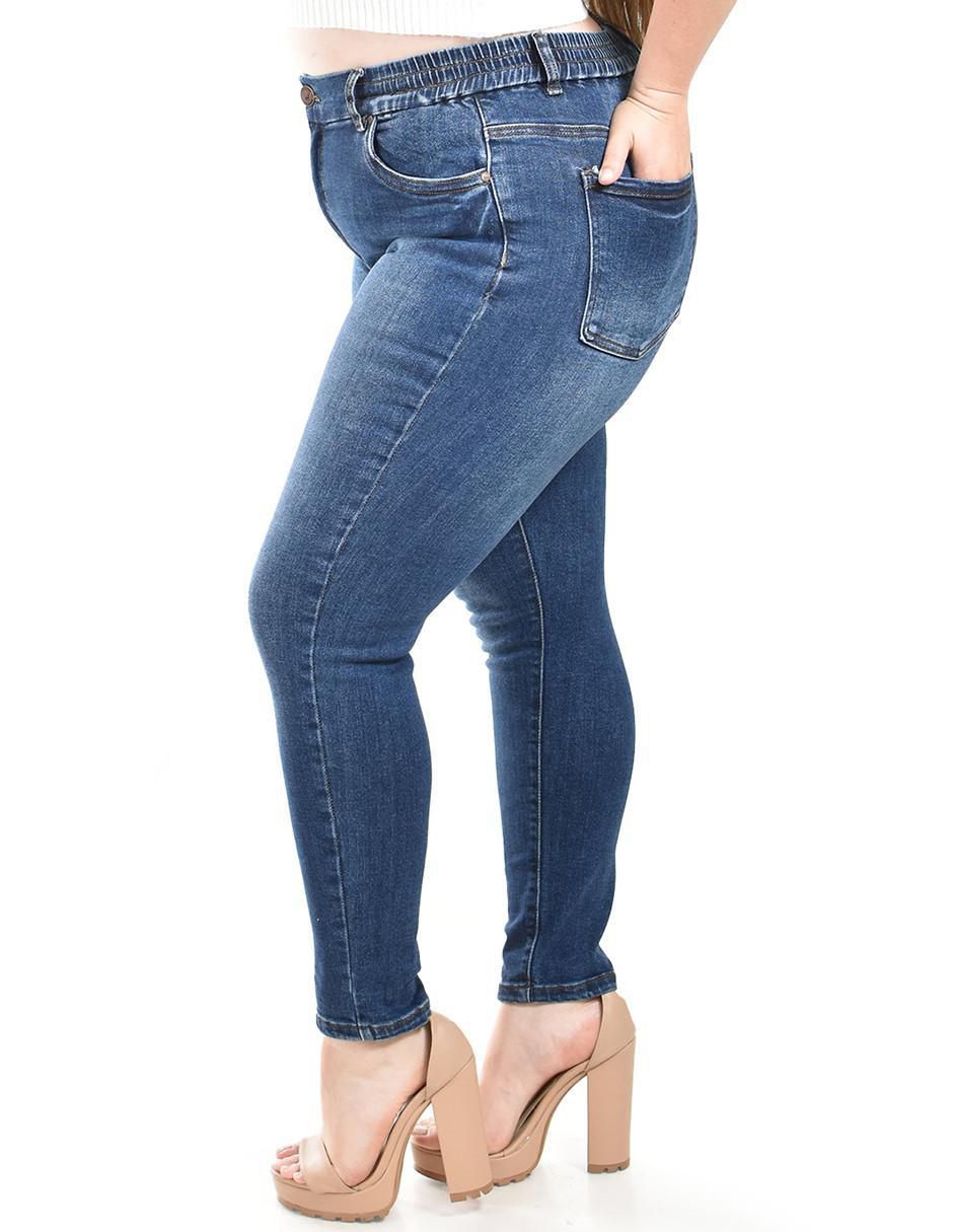 Jeans skinny j-kyr-3918-medio para mujer 5