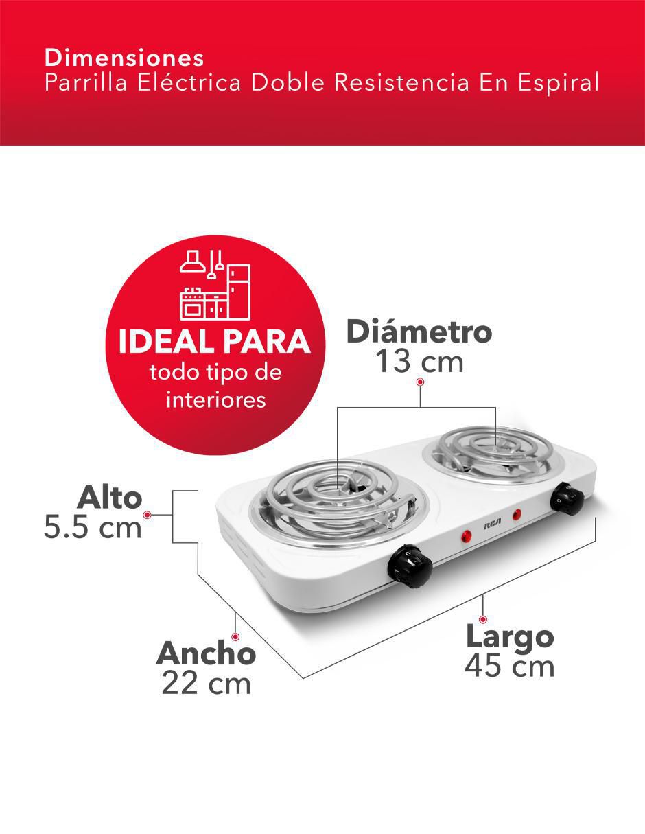 PARRILLA RC2000A , BLANCO 9