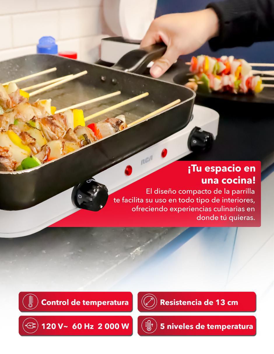 PARRILLA RC2000A , BLANCO 2