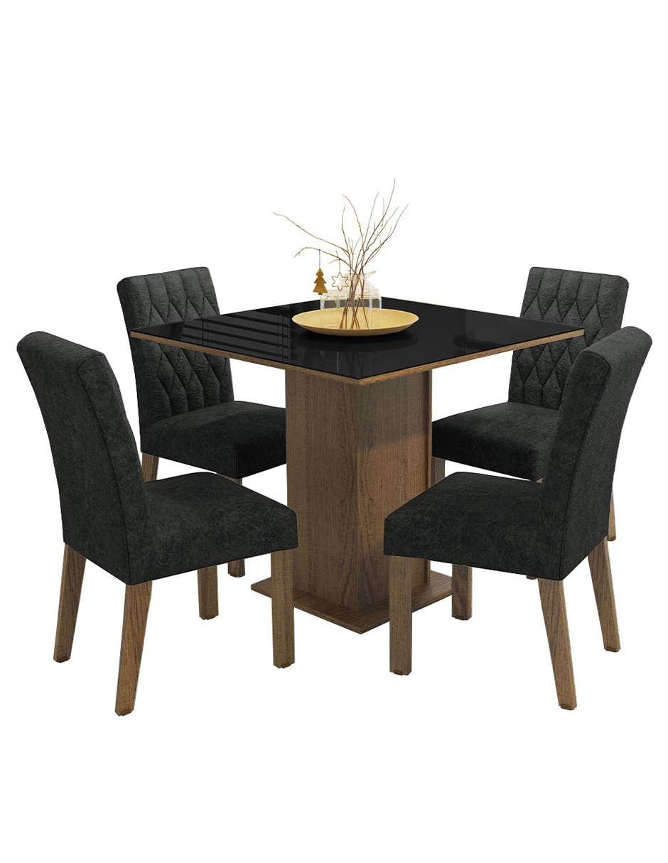 Comedor anaju para 4 personas de mdp