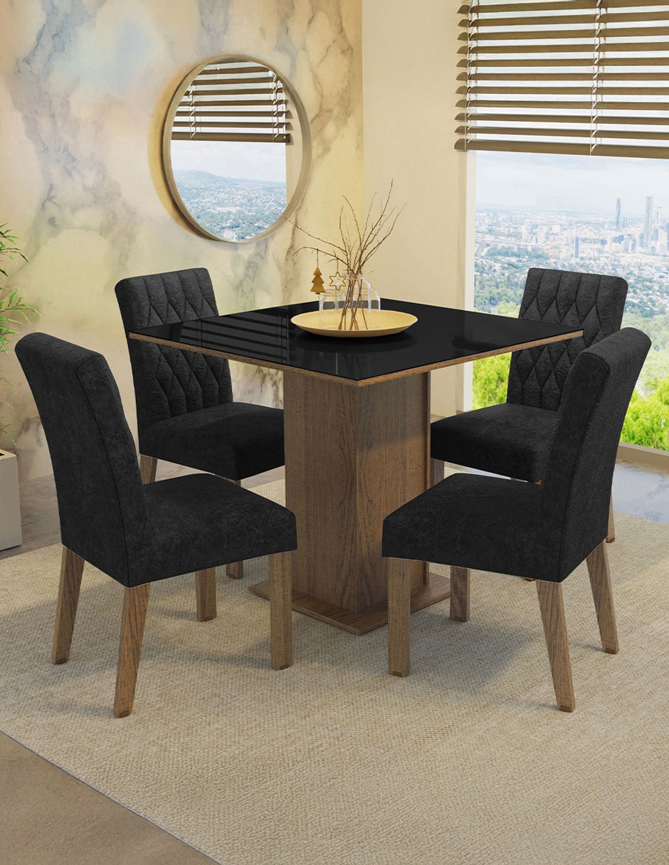 Comedor anaju para 4 personas de mdp