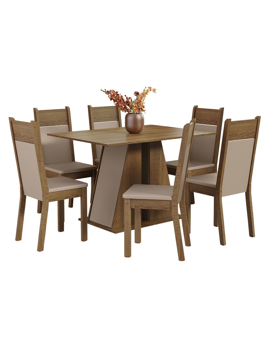 Comedor beverly para 6 personas 2
