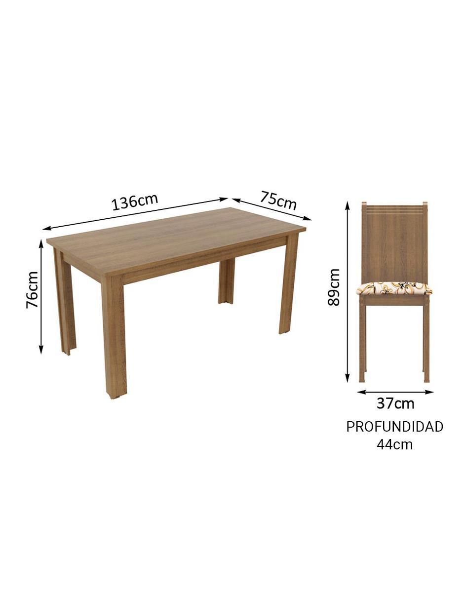 Comedor analu para 6 personas