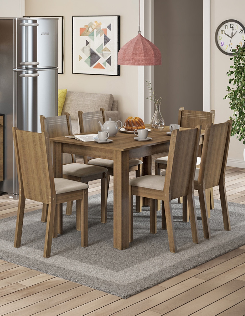 Comedor Maris Madesa para 6 personas