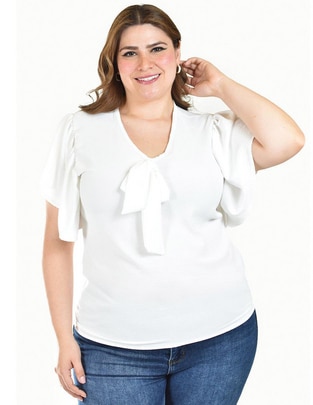 Blusa manga corta para mujer 1