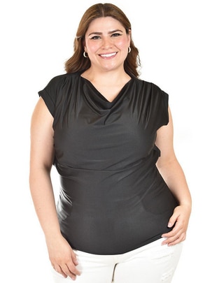 Blusa manga corta para mujer 1
