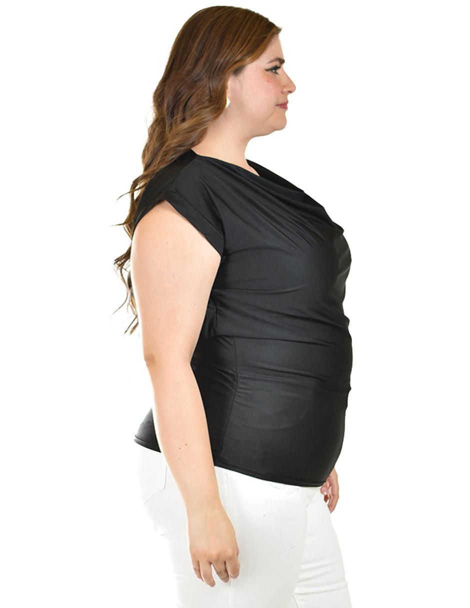 Blusa manga corta para mujer 7