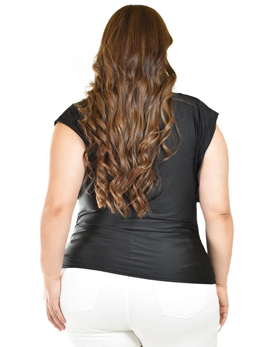 Blusa manga corta para mujer 8
