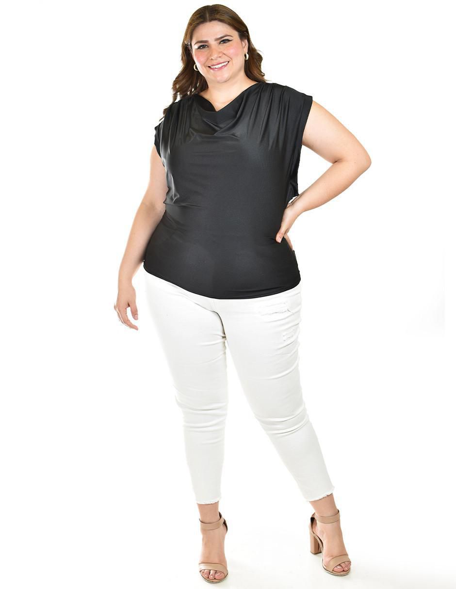 Blusa manga corta para mujer 10
