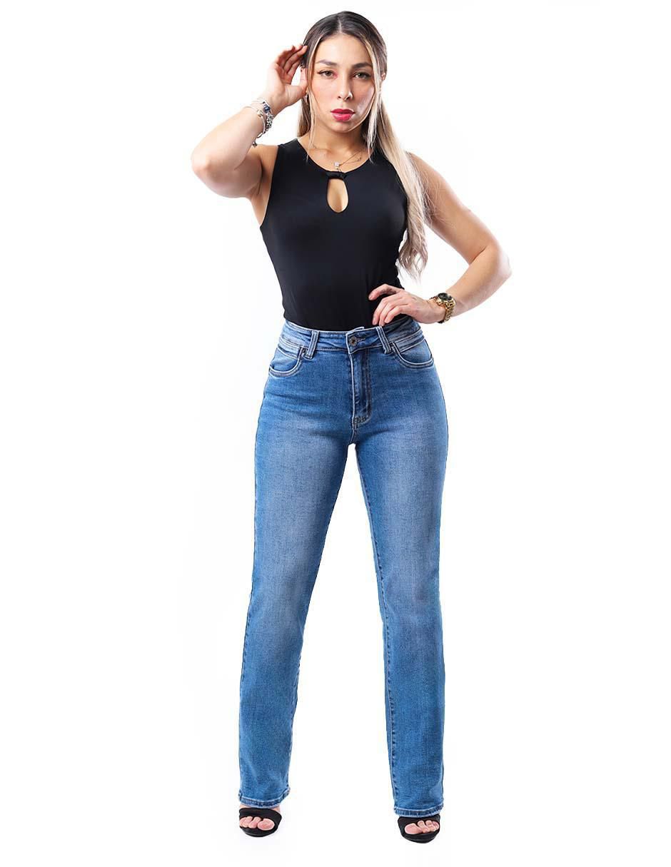 Jeans straight para mujer