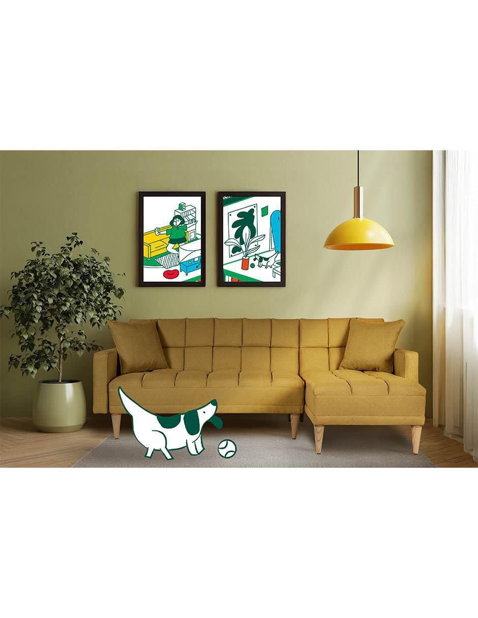 Sala modular de lino 2