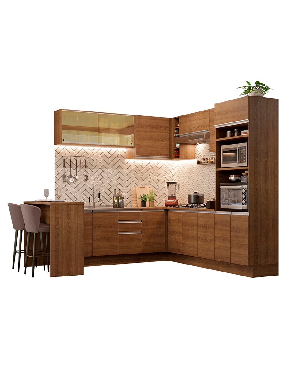 Cocina integral madera 7