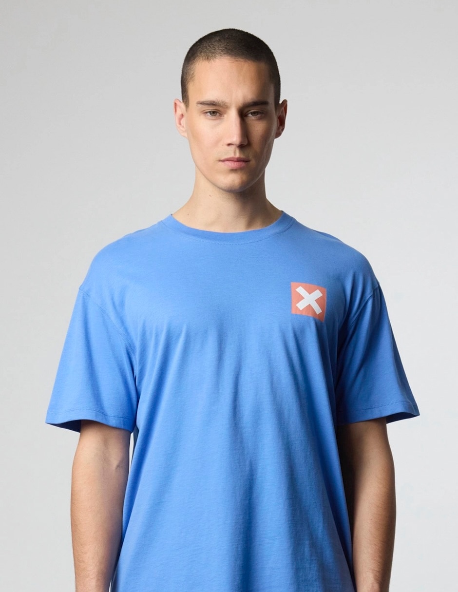 Playera cuello redondo para hombre