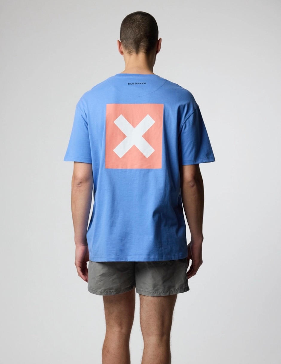 Playera cuello redondo para hombre