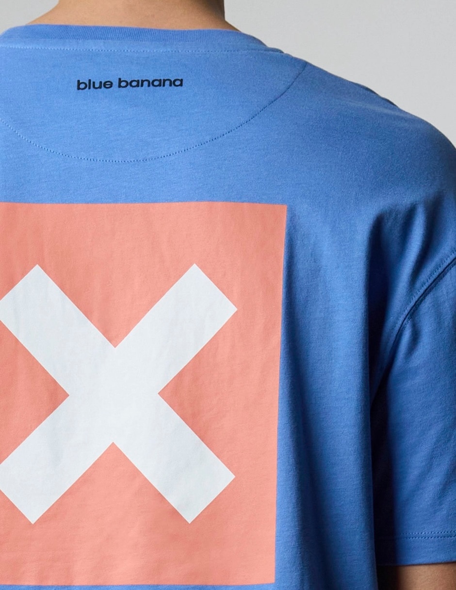 Playera cuello redondo para hombre