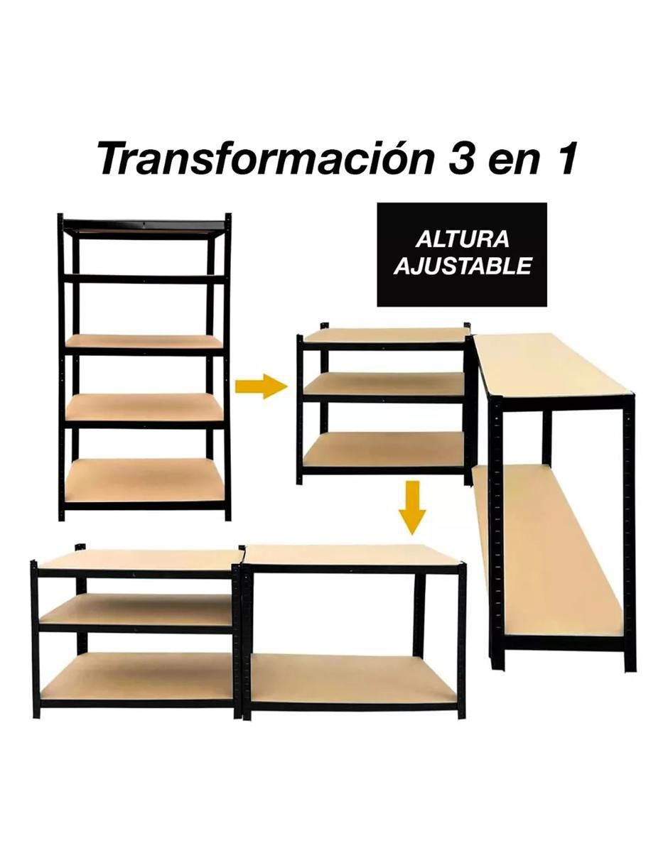Repisa armable de acero inoxidable 2