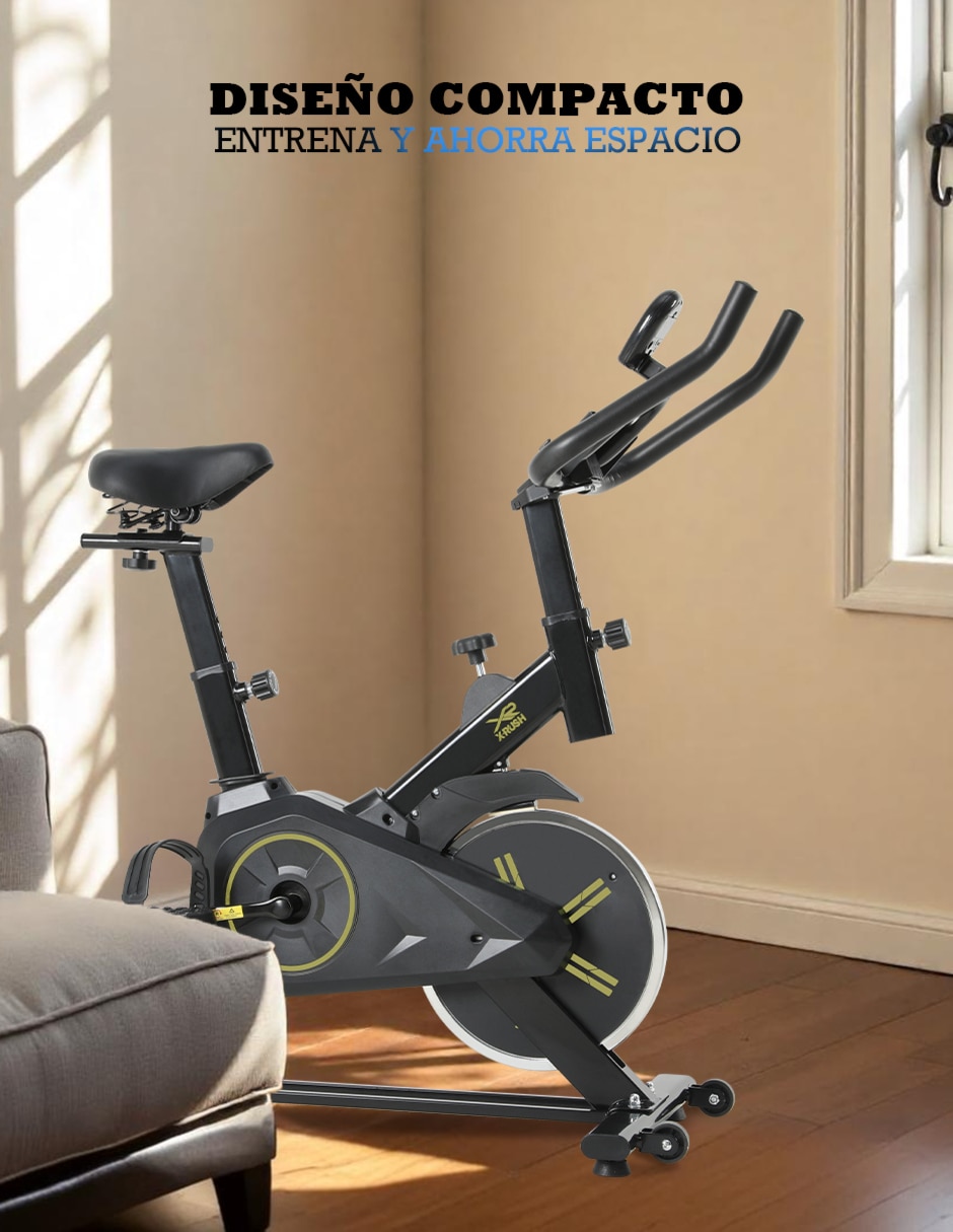 Bicicleta de spinning X-Rush hierro