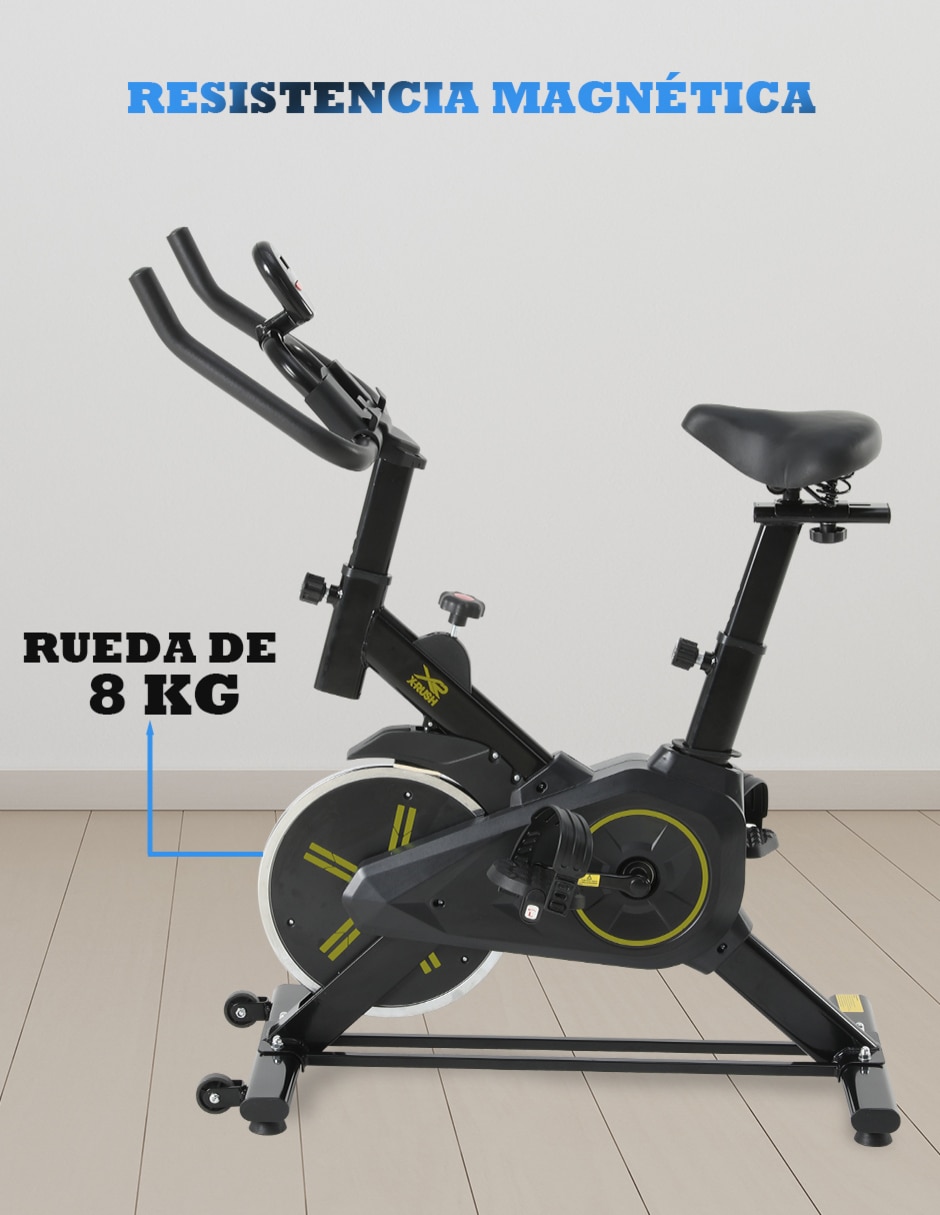 Bicicleta de spinning X-Rush hierro