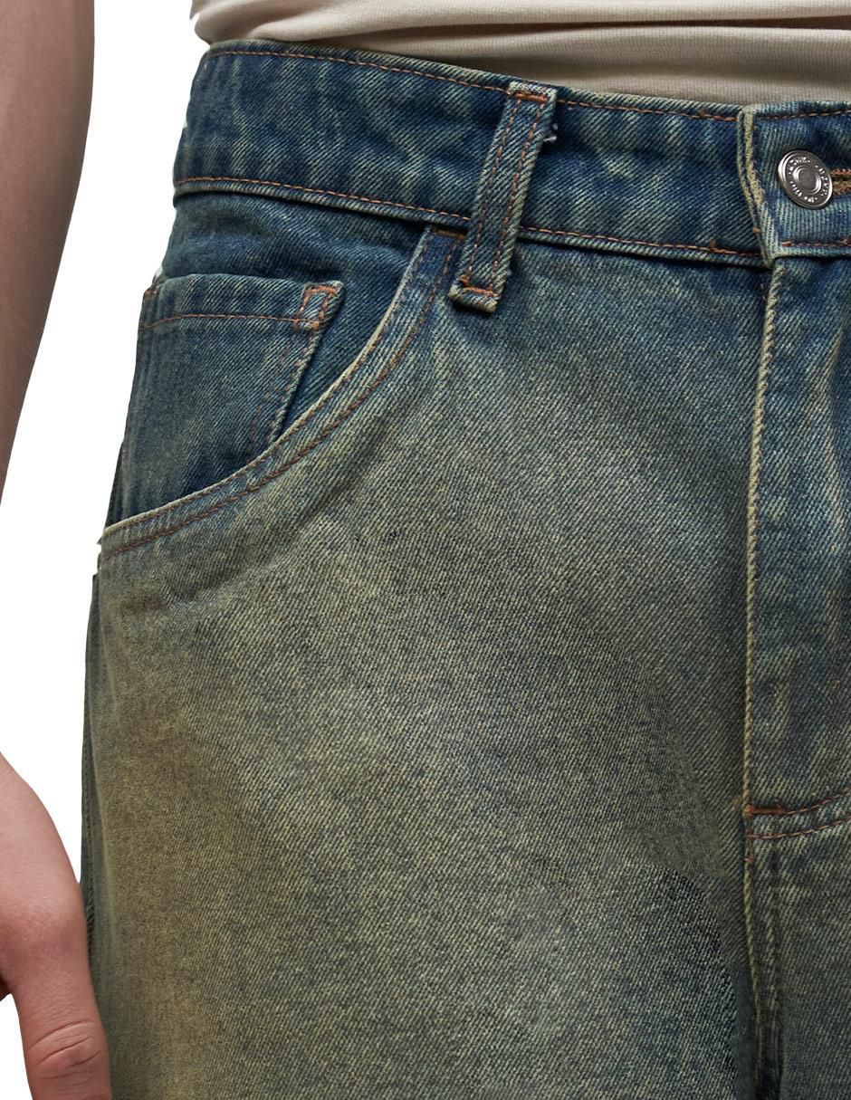 Bermuda de mezclilla para hombre