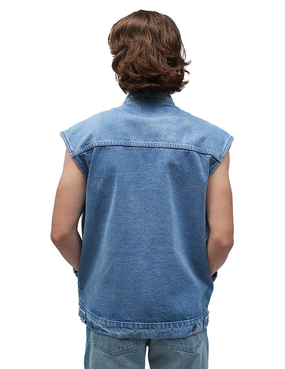 Chaleco mezclilla para hombre 5