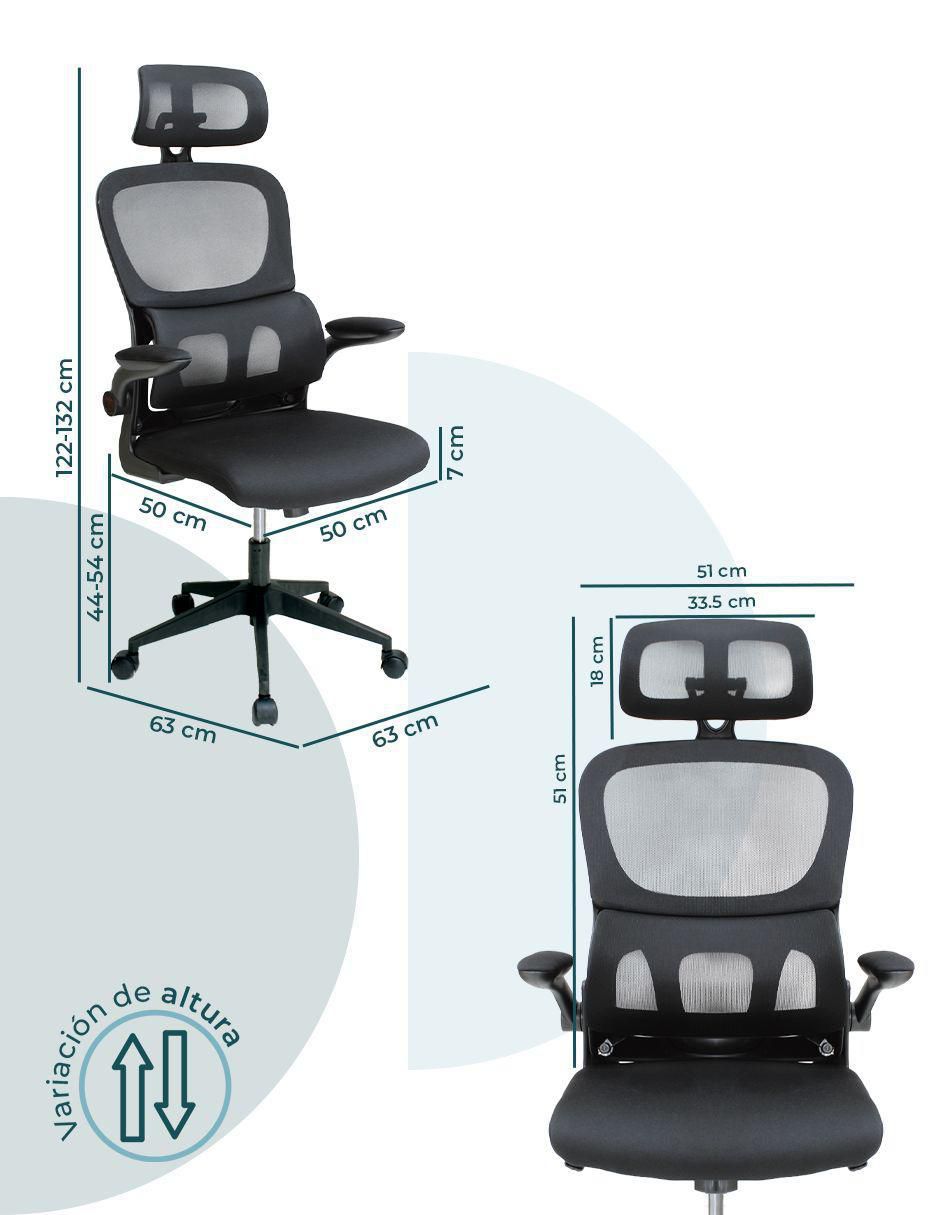 Silla de escritorio Bessan 8