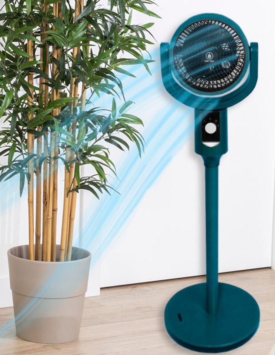 VENTILADOR DE PEDESTAL VEN 24 C, VERDE
