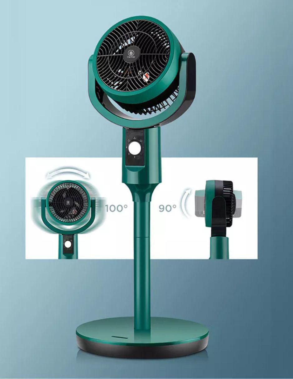 VENTILADOR DE PEDESTAL VEN 24 C, VERDE 5