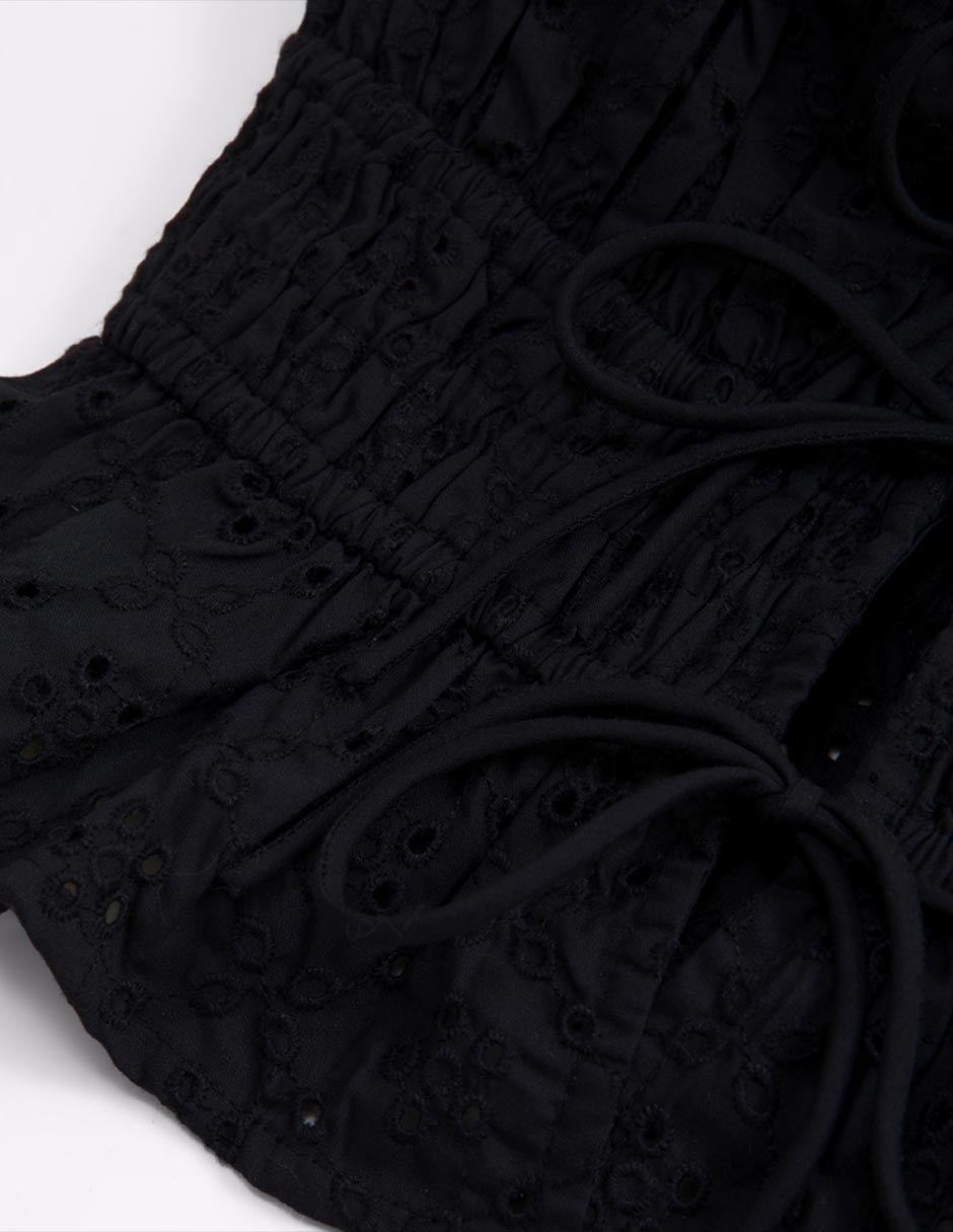 Top Abercrombie & Fitch escote cuadrado