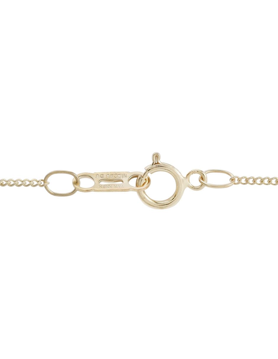 Cadena circular de oro 14 K 3