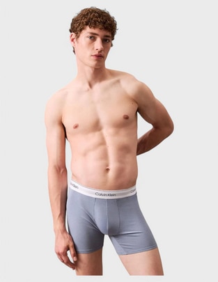 Set de bóxer brief Calvin Klein de algodón para hombre 3 piezas Set de bóxer brief Calvin Klein de algodón para hombre 3 piezas