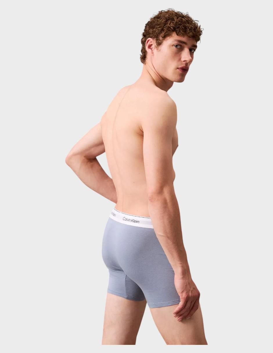 Set de bóxer brief Calvin Klein de algodón para hombre 3 piezas 4