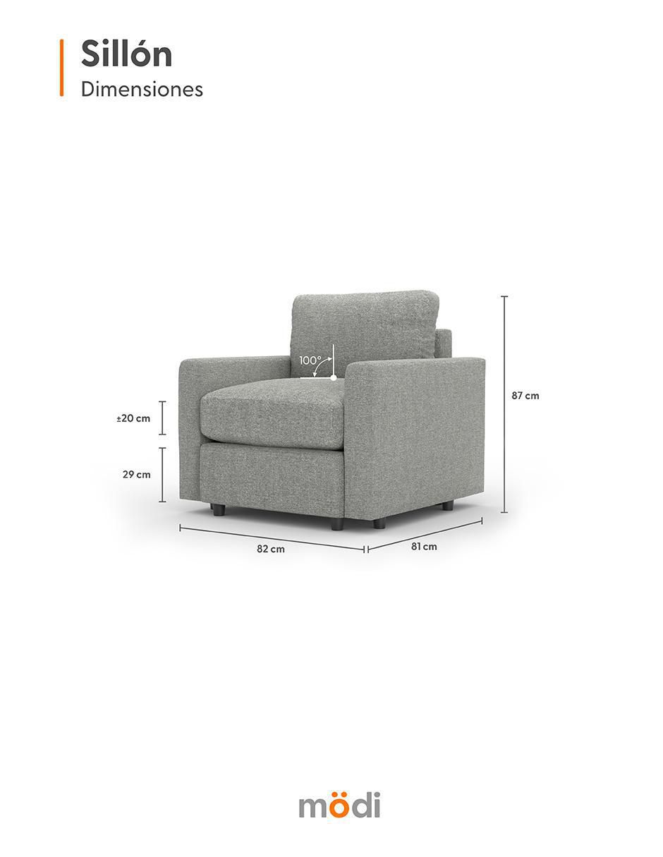 Sillón Adapti de algodón 9